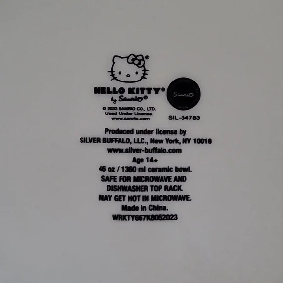 🖤NWT🎃 Hello Kitty Halloween Bowl - Picture 7 of 7